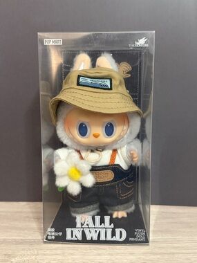 POP MART Fall In Wild Beige Bunny Plush Doll - Beige/White